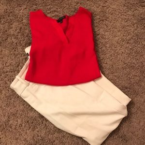 Red Limited short sleeve blouse